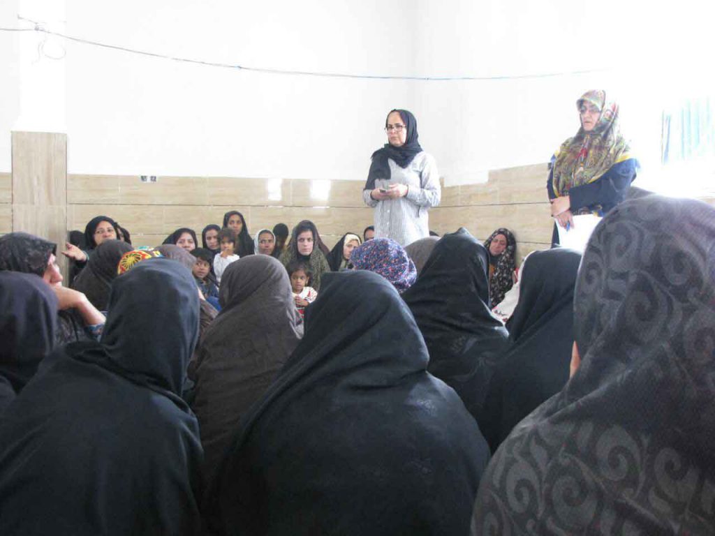 توانمندسازی زنان روستای قاسم آباد جیرفت کرمان