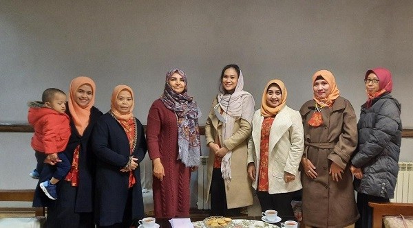 ملاقات با زنان سفارت اندونزی در موسسه نیکوکاری مهرطه